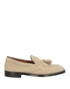 Doucal's Tassel-detail Suede Loafers In Beige
