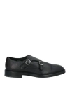 Doucal's Double-buckle Oxford Shoes In Black