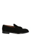 Doucal's Man Loafers Black Size 7.5 Leather