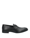 Doucal's Man Loafers Black Size 9 Calfskin