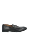 Doucal's Man Loafers Black Size 7.5 Calfskin