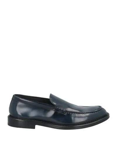 DOUCAL'S DOUCAL'S MAN LOAFERS BLACK SIZE 9 LEATHER