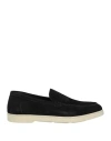 Doucal's Man Loafers Black Size 9 Leather