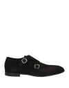 Doucal's Man Loafers Black Size 9 Leather In Black