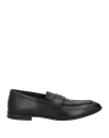 Doucal's Man Loafers Black Size 9 Leather In Black