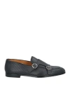 Doucal's Man Loafers Charcoal Size 7.5 Leather In Grey