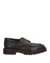Doucal's Man Loafers Dark Brown Size 10 Soft Leather In Brown