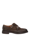 Doucal's Man Loafers Dark Brown Size 10.5 Leather