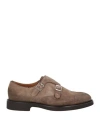 Doucal's Man Loafers Dove Grey Size 11 Leather