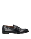 Doucal's Man Loafers Midnight Blue Size 6 Leather
