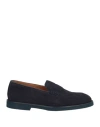 Doucal's Leather Loafer In Blue