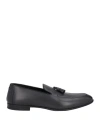 Doucal's Man Loafers Midnight Blue Size 9 Calfskin In Blue