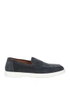 Doucal's Mocassins Adler Suede Loafers In Navy