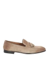 Doucal's Man Loafers Sand Size 6.5 Leather In Beige