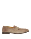 Doucal's Man Loafers Sand Size 9 Leather In Beige
