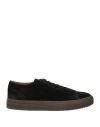 Doucal's Man Sneakers Black Size 7 Leather
