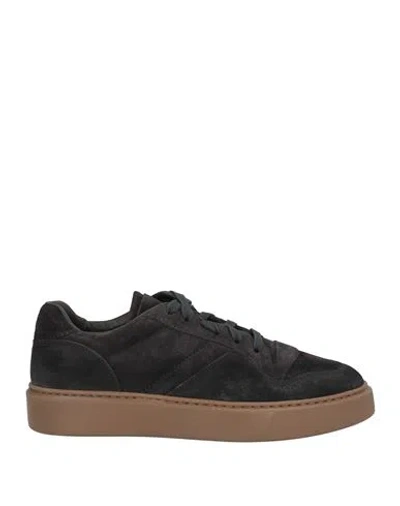Doucal's Man Sneakers Black Size 6 Leather