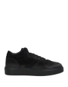 Doucal's Suede Sneakers In Black