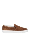 Doucal's Man Sneakers Brown Size 9 Leather
