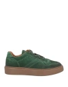 Doucal's Man Sneakers Green Size 8 Leather