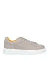 Doucal's Man Sneakers Grey Size 9 Leather