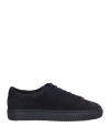 Doucal's Man Sneakers Midnight Blue Size 6 Leather