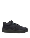 Doucal's Man Sneakers Midnight Blue Size 6.5 Leather