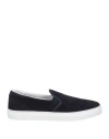 Doucal's Man Sneakers Midnight Blue Size 9 Leather