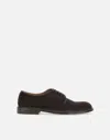 Doucal's Mink Dark Brown Lace Up Shoes