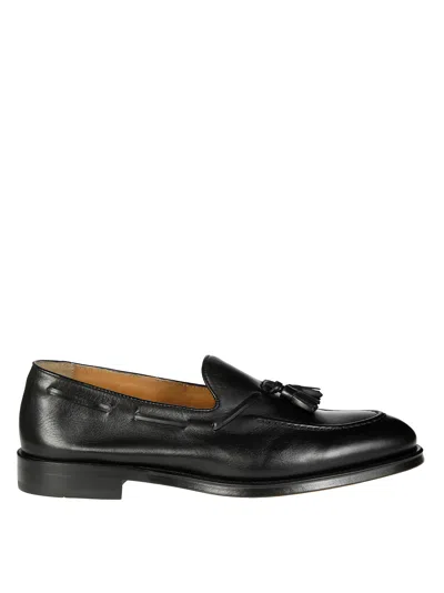 DOUCAL'S DOUCAL'S  MOCASSINO IN PELLE NAPPE NERE