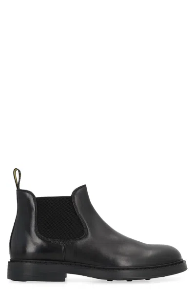Doucal's Triumph Leather Boots In Black