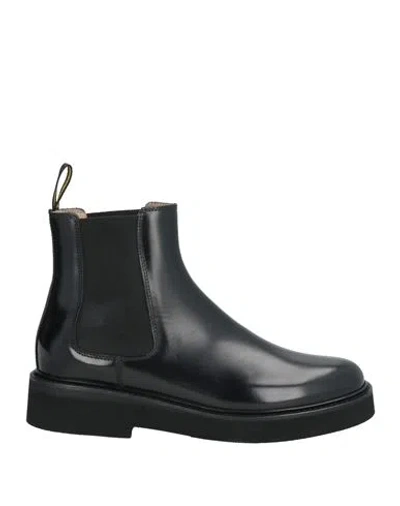 Doucal's Woman Ankle Boots Black Size 6 Leather