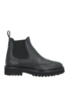 Doucal's Woman Ankle Boots Black Size 8 Calfskin In Black