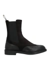 Doucal's Woman Ankle Boots Black Size 8.5 Leather
