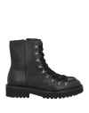 Doucal's Woman Ankle Boots Black Size 7 Leather In Black