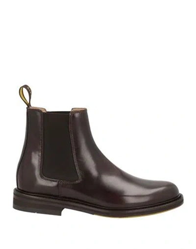 Doucal's Woman Ankle Boots Dark Brown Size 6.5 Soft Leather