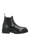 Doucal's Woman Ankle Boots Dark Green Size 5 Soft Leather