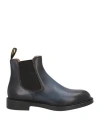 Doucal's Woman Ankle Boots Midnight Blue Size 7.5 Leather
