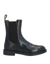 Doucal's Woman Ankle Boots Midnight Blue Size 8 Leather