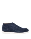 Doucal's Woman Ankle Boots Navy Size 5.5 Leather