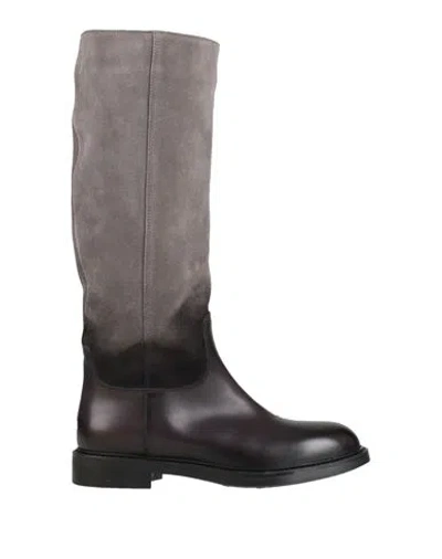 Doucal's Woman Boot Black Size 7 Leather