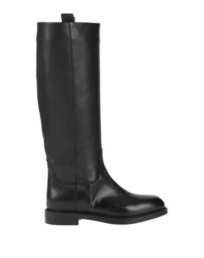 DOUCAL'S DOUCAL'S WOMAN BOOT BLACK SIZE 5 LEATHER