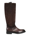 Doucal's Woman Boot Dark Brown Size 11 Soft Leather