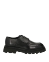 Doucal's Lace-up Leather Brogues In Black