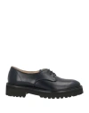 Doucal's Woman Lace-up Shoes Midnight Blue Size 7 Leather