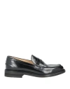 Doucal's Woman Loafers Black Size 7 Soft Leather