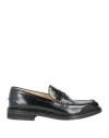Doucal's Woman Loafers Black Size 7.5 Soft Leather In Black