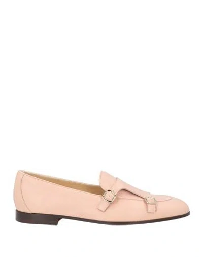 Doucal's Woman Loafers Light Pink Size 11 Leather