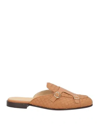 Doucal's Woman Mules & Clogs Light Brown Size 7.5 Leather