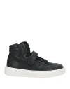 Doucal's Woman Sneakers Black Size 7 Leather In Schwarz